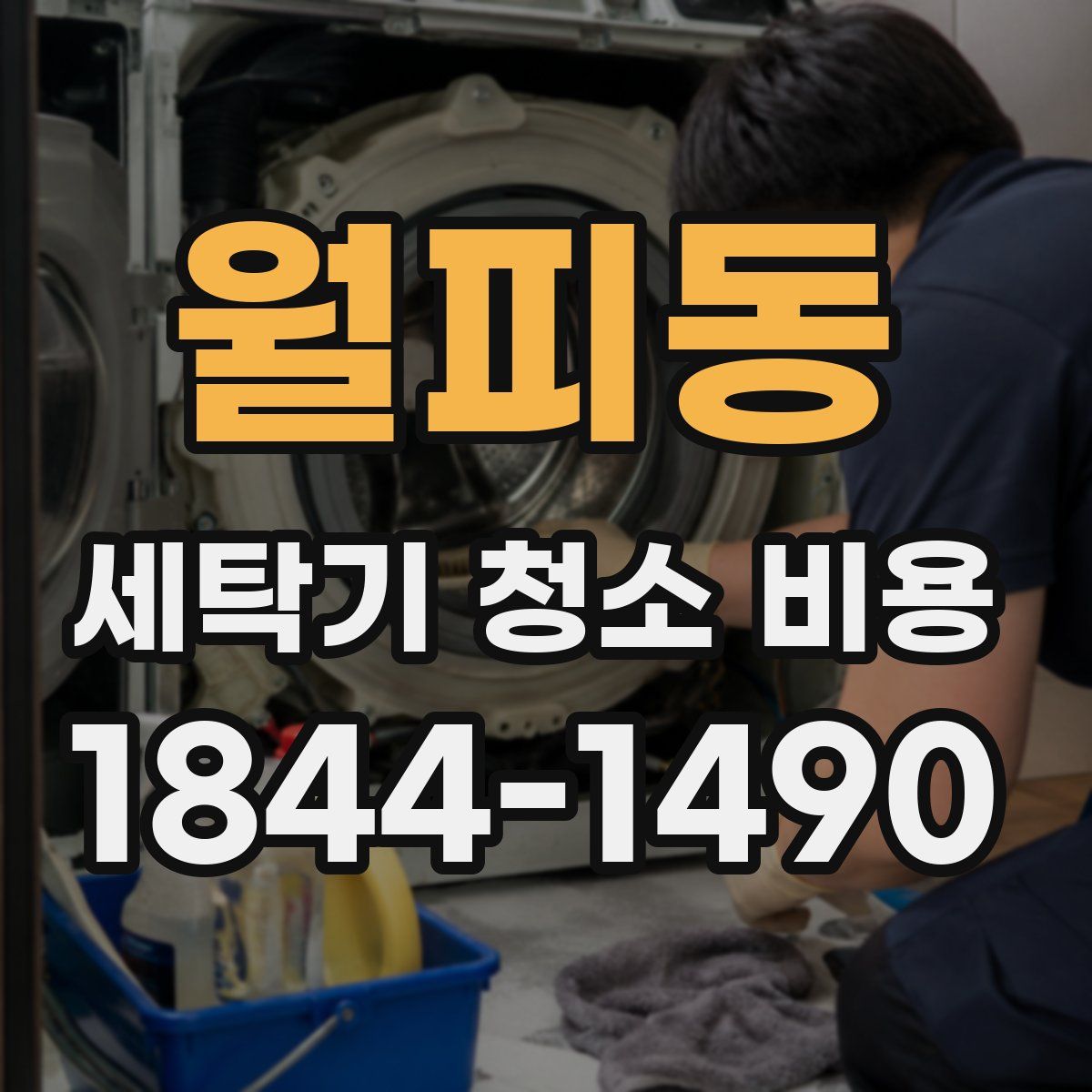 월피동 세탁기 청소 비용