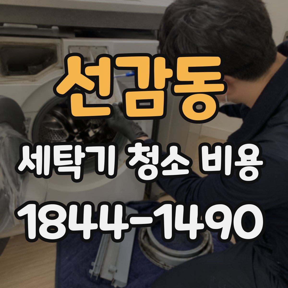선감동 세탁기 청소 비용