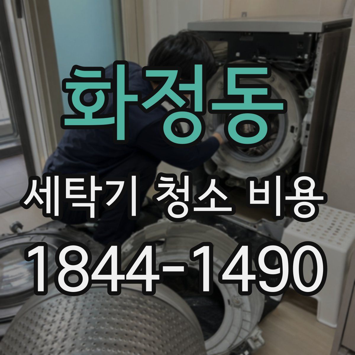 화정동 세탁기 청소 비용