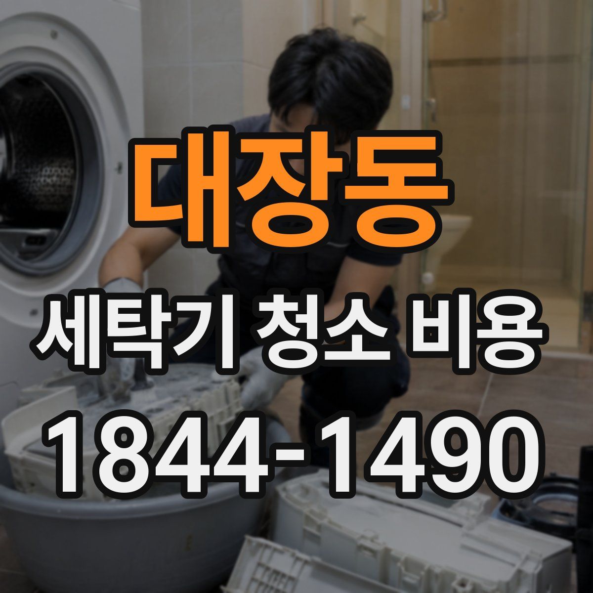 대장동 세탁기 청소 비용