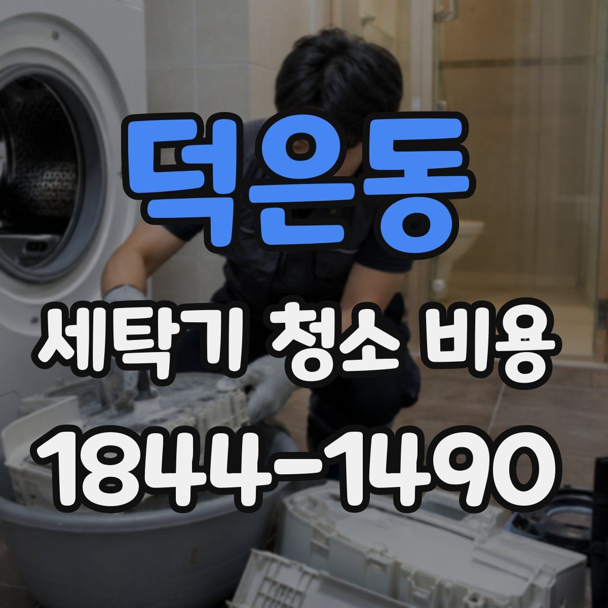 덕은동 세탁기 청소 비용
