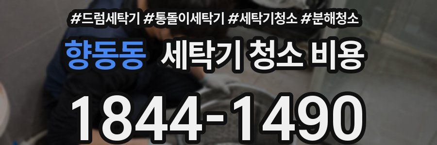 향동동 세탁기 청소 비용
