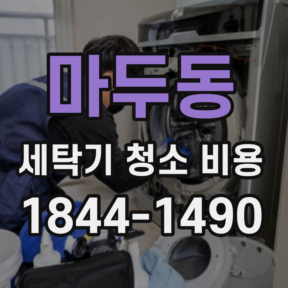 마두동 세탁기 청소 비용
