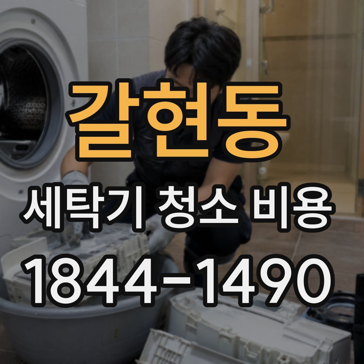 갈현동 세탁기 청소 비용