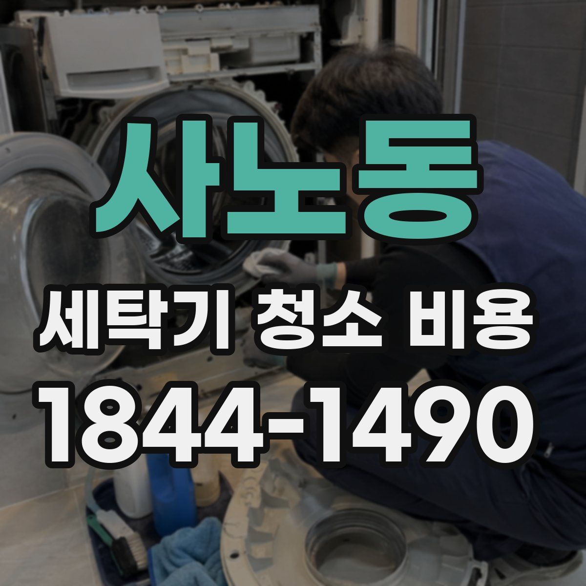 사노동 세탁기 청소 비용