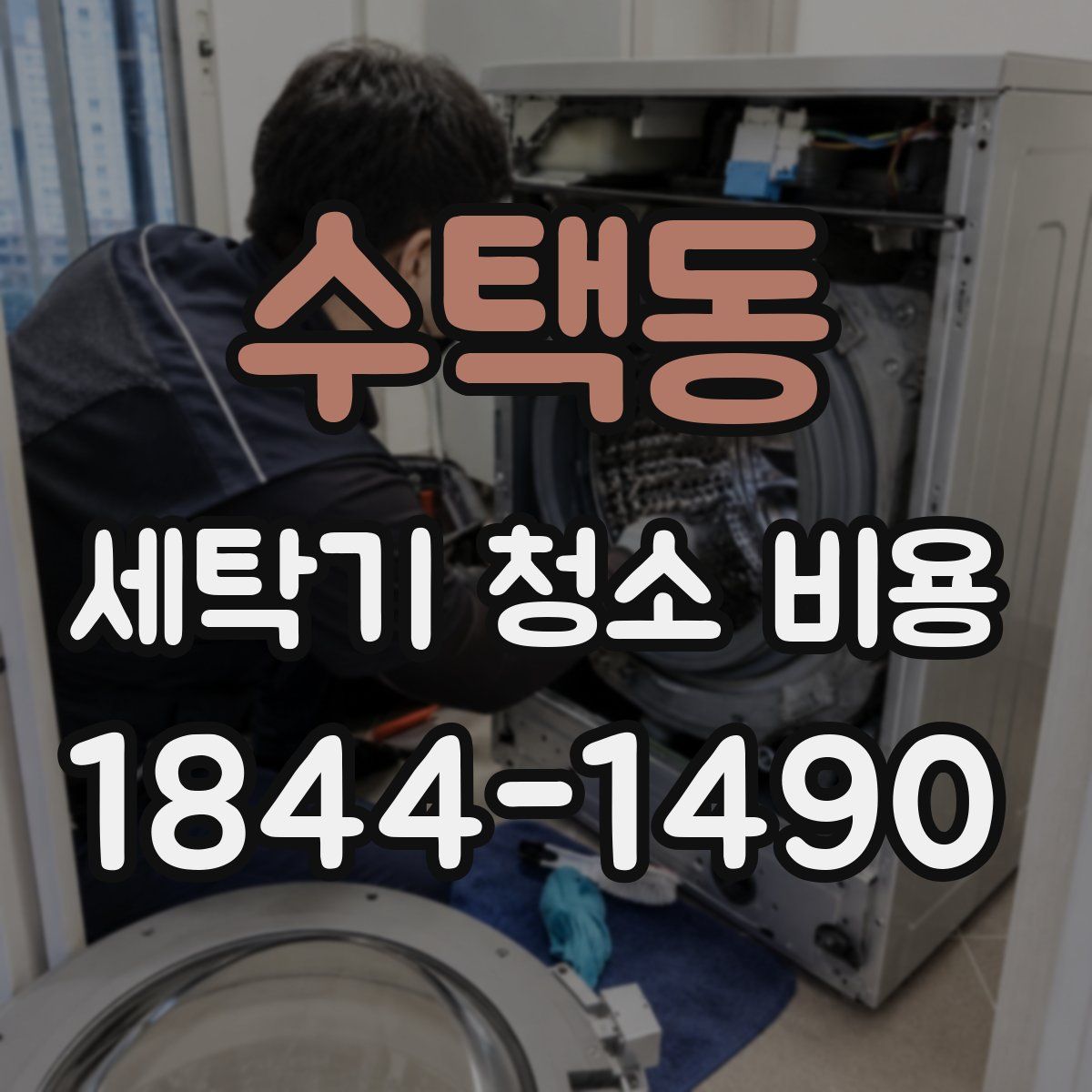 수택동 세탁기 청소 비용