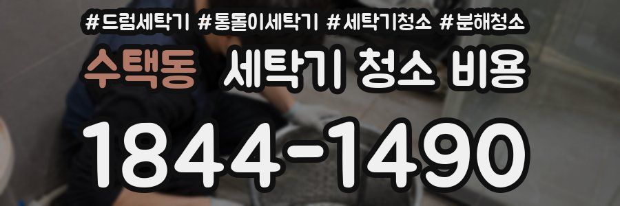 수택동 세탁기 청소 비용