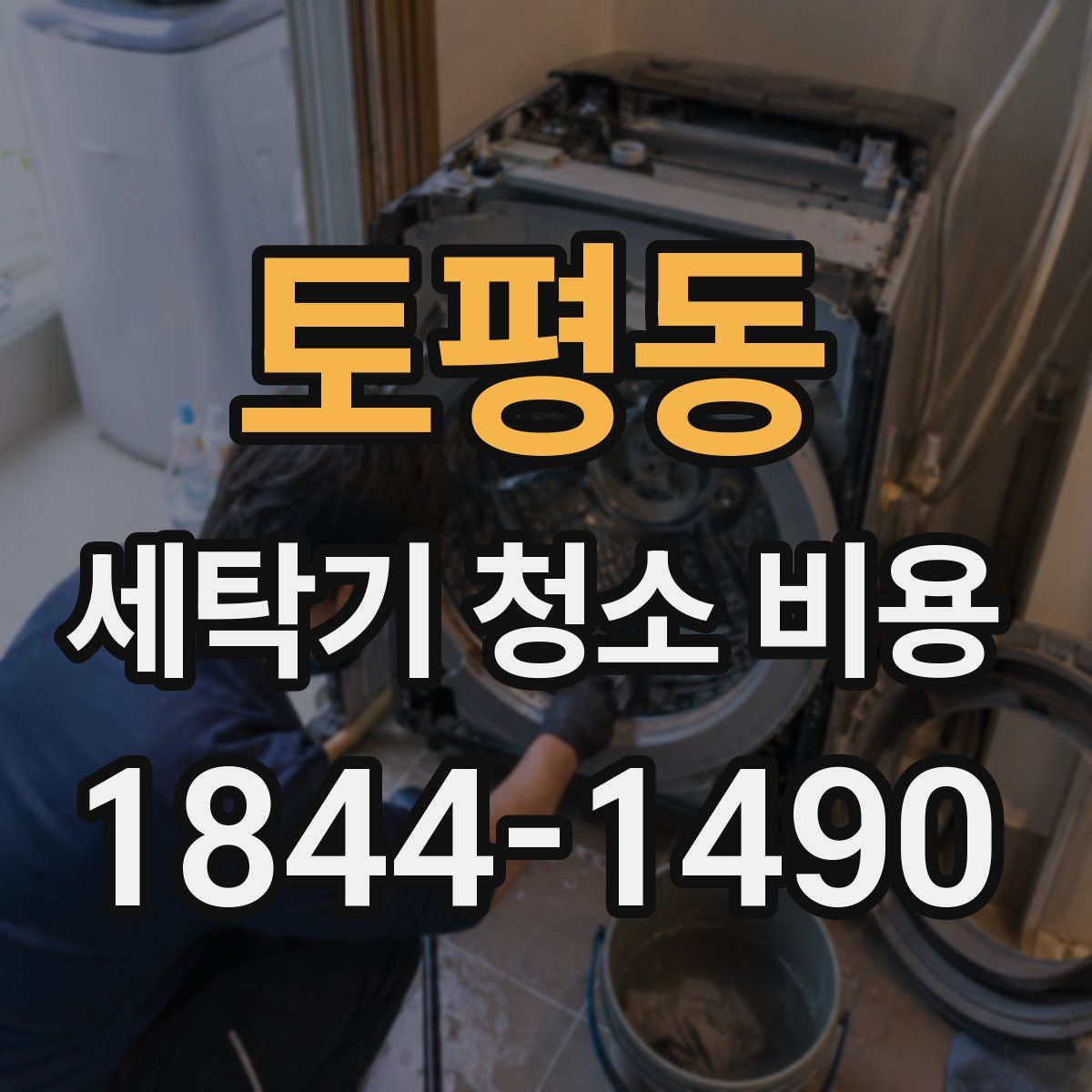 토평동 세탁기 청소 비용