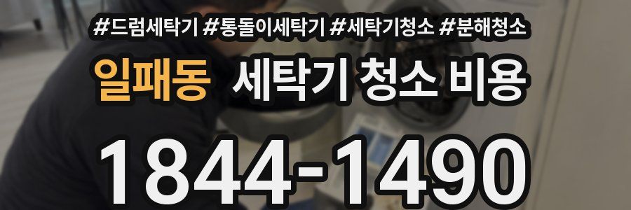 일패동 세탁기 청소 비용
