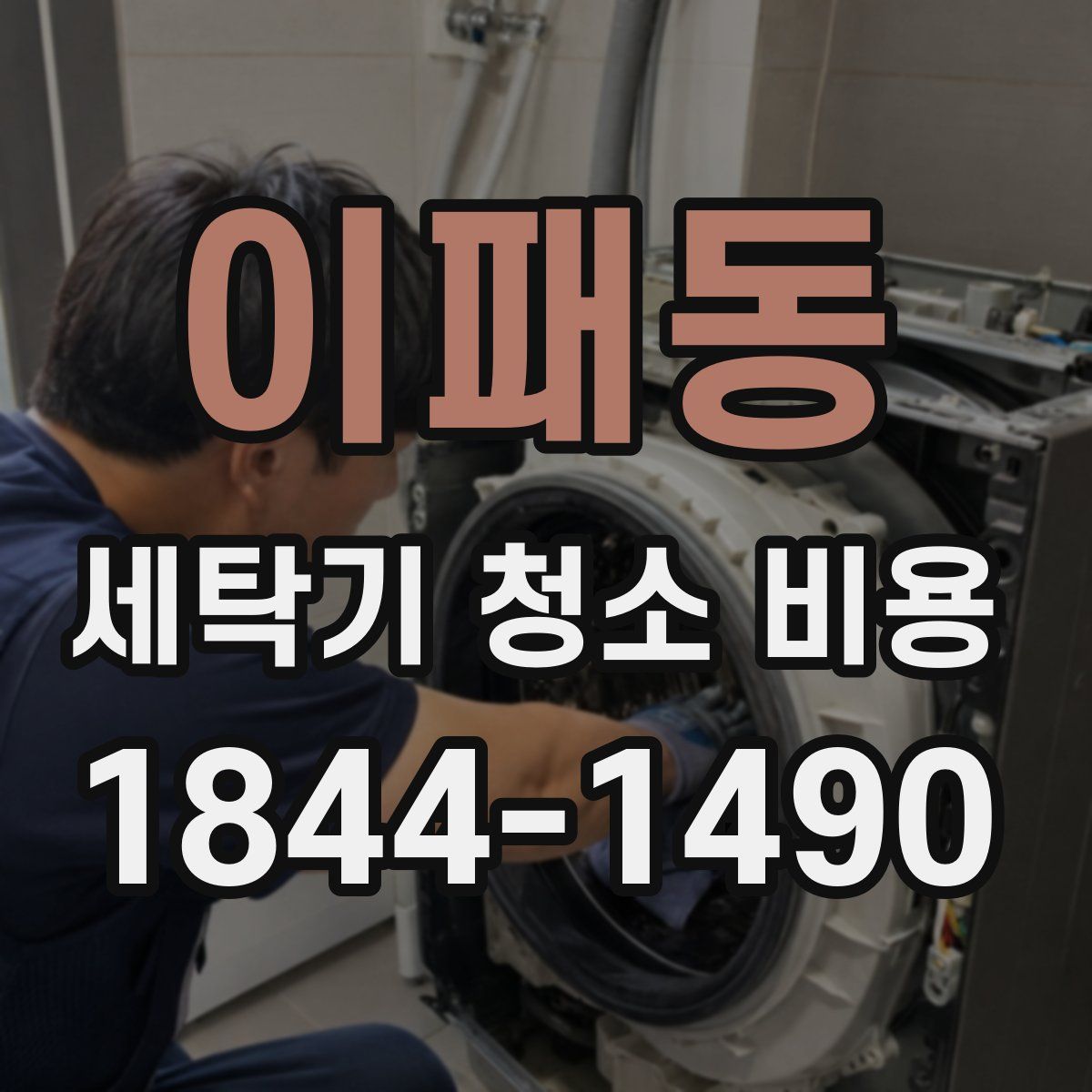이패동 세탁기 청소 비용