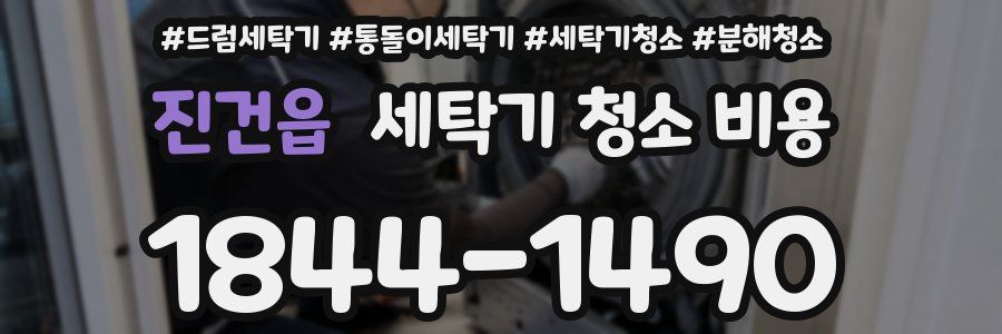 진건읍 세탁기 청소 비용