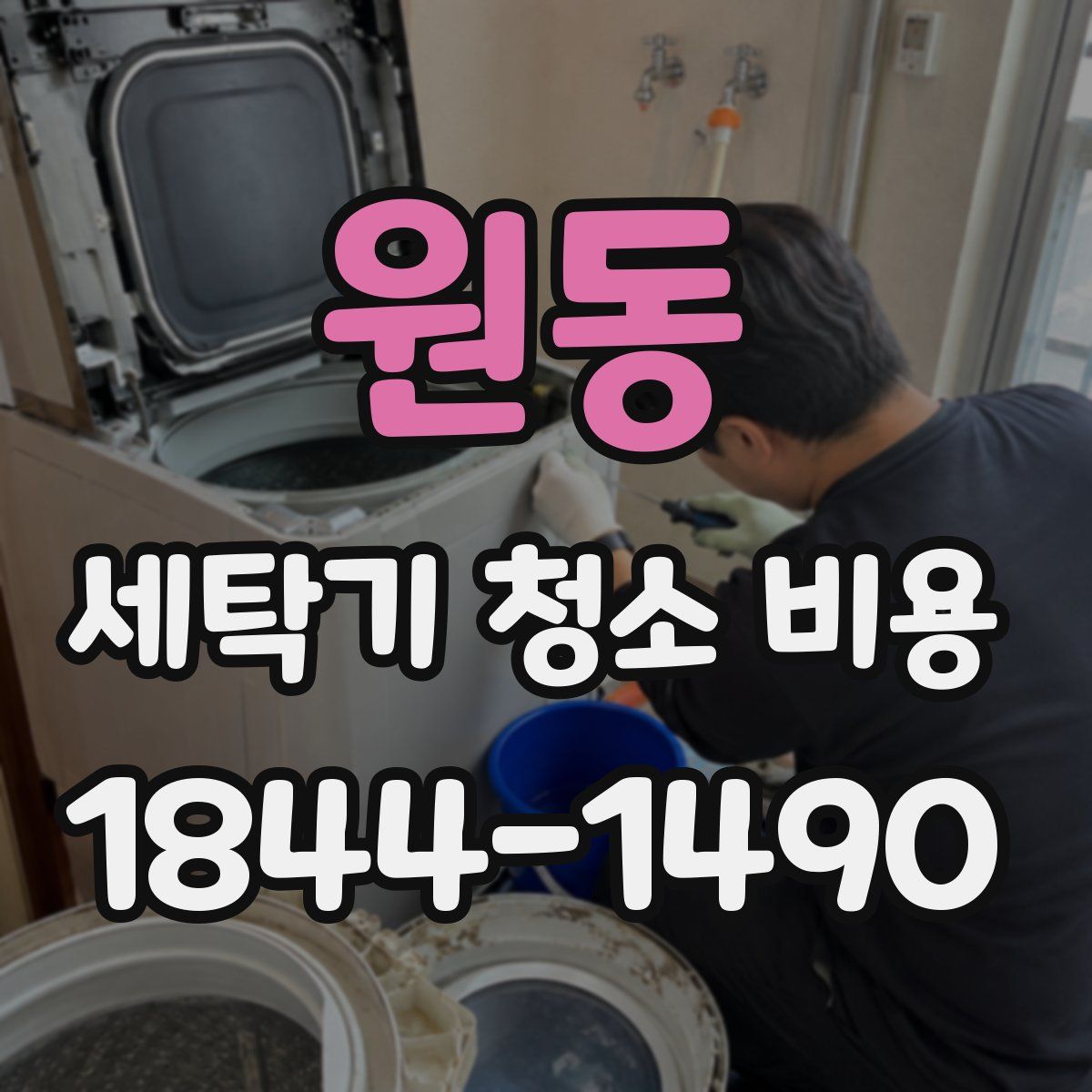 원동 세탁기 청소 비용