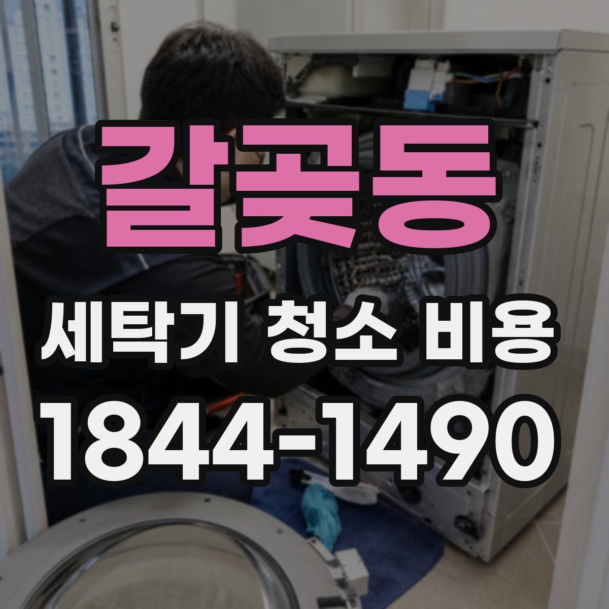 갈곶동 세탁기 청소 비용