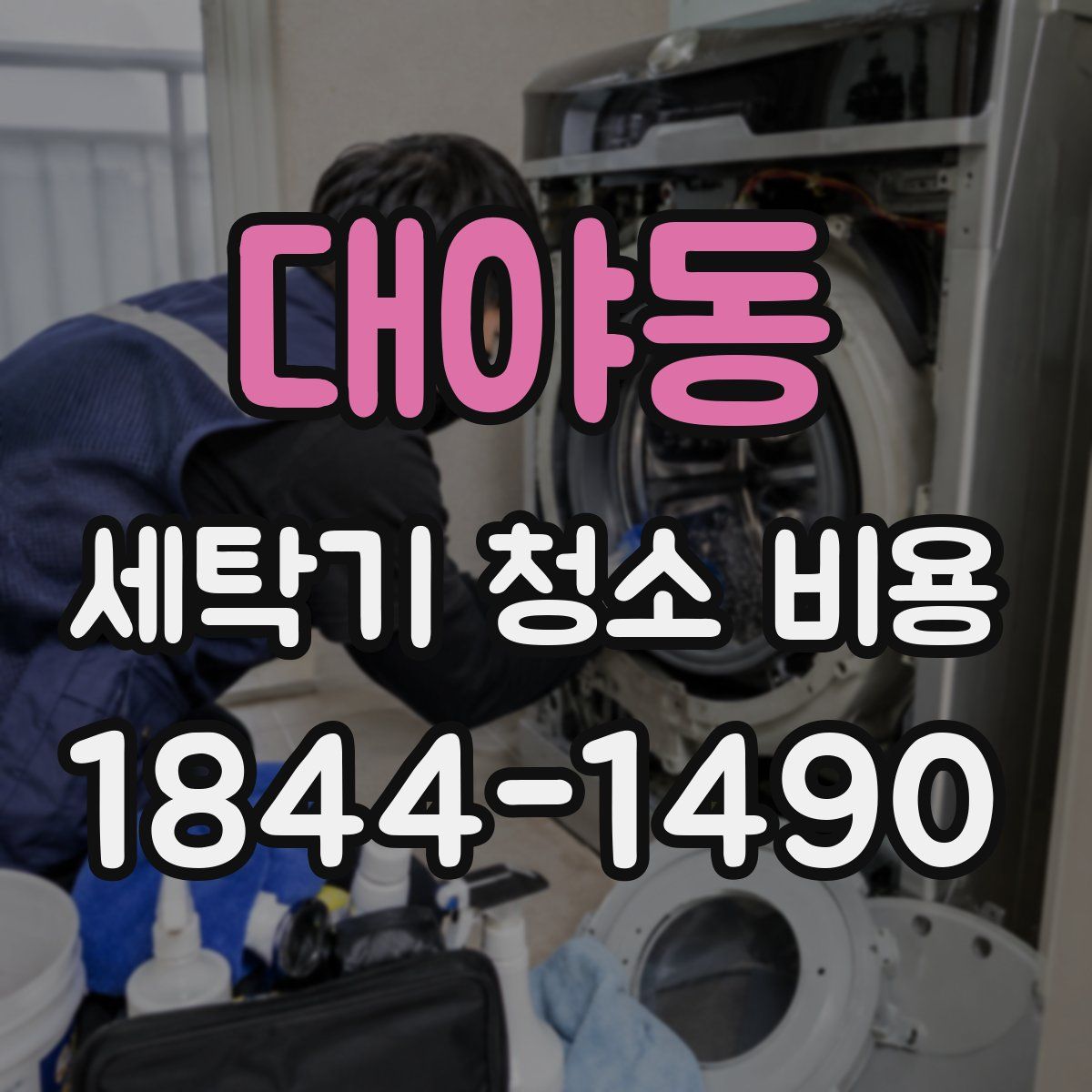 대야동 세탁기 청소 비용