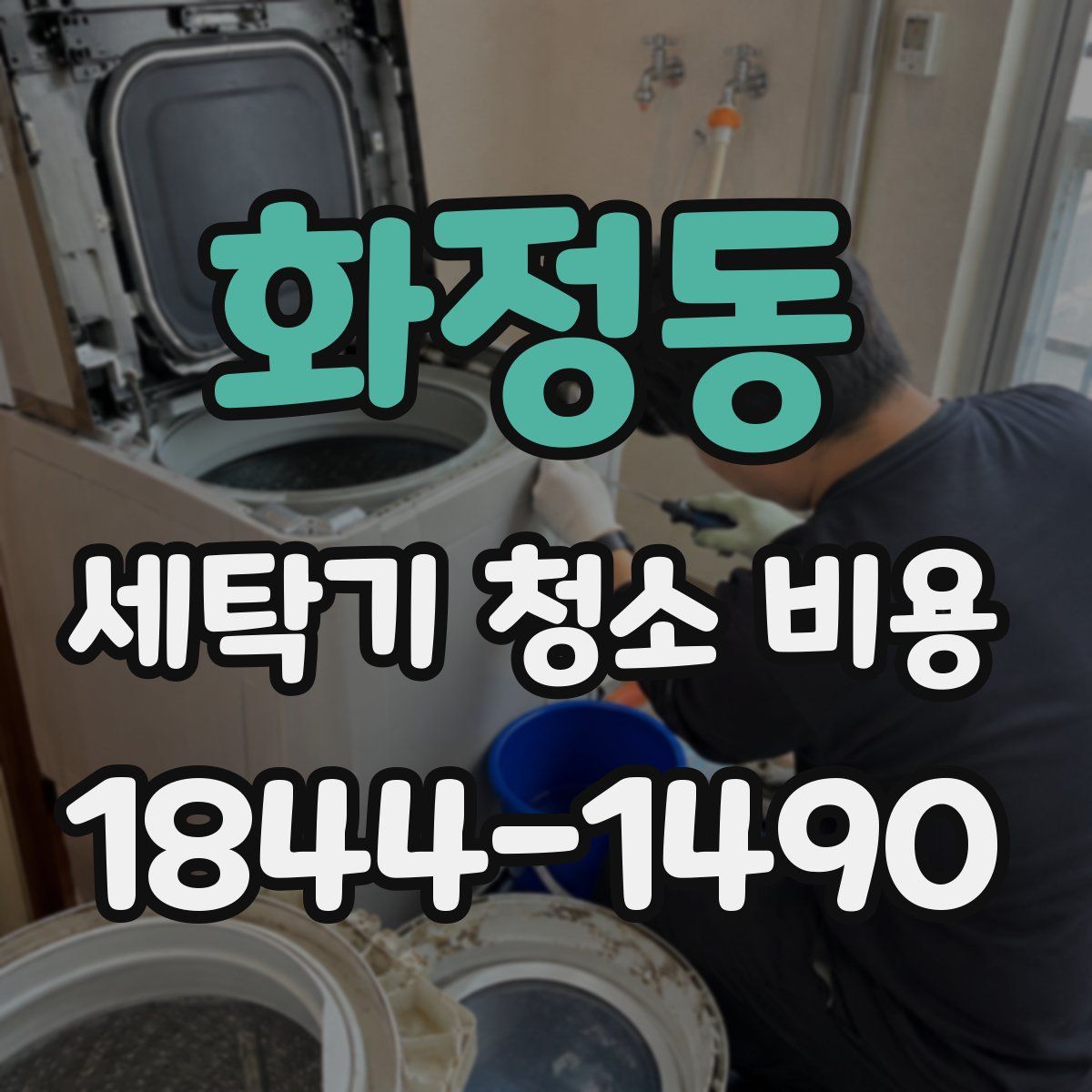 화정동 세탁기 청소 비용