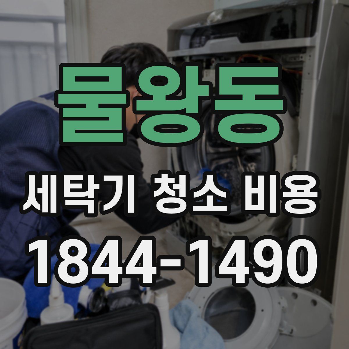 물왕동 세탁기 청소 비용