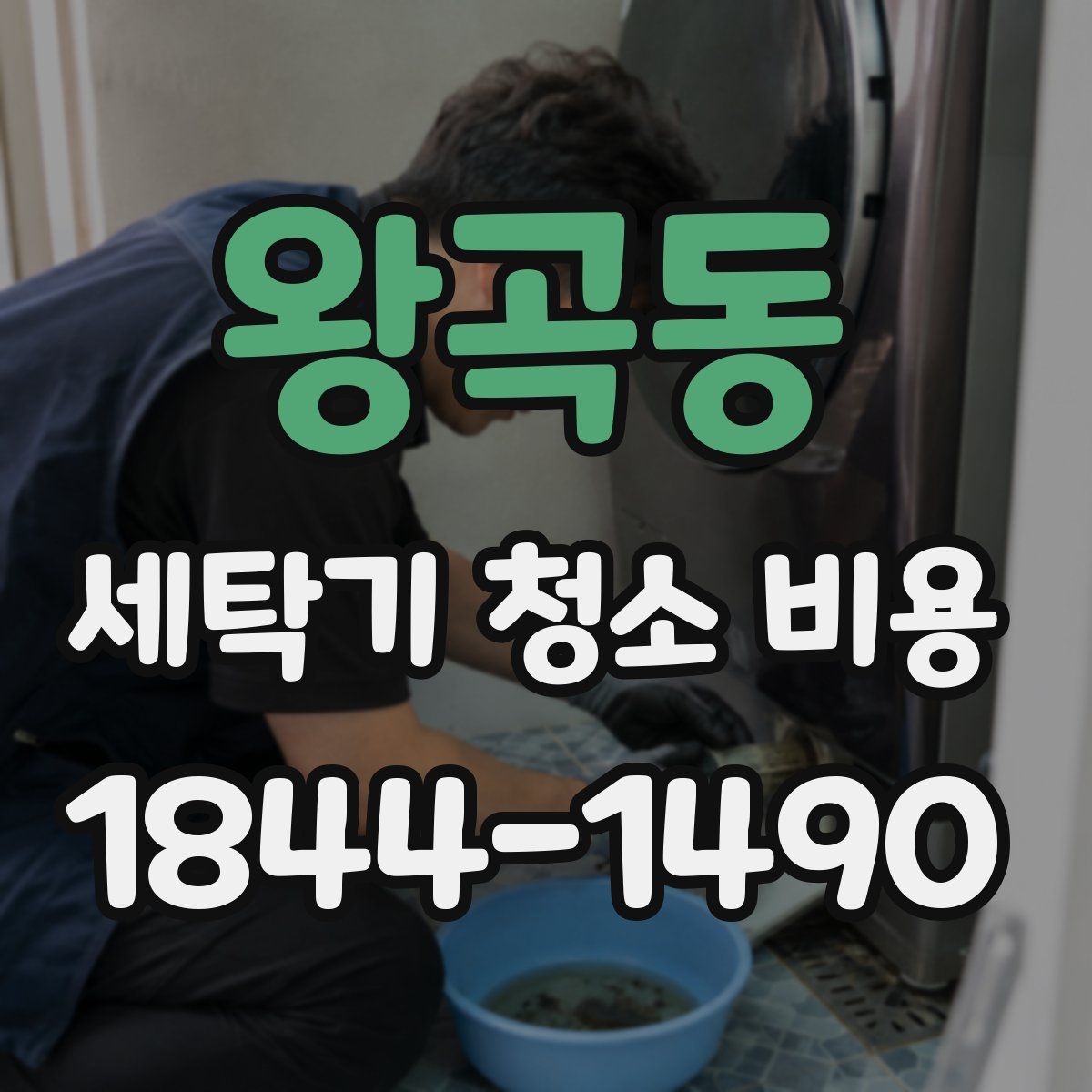 왕곡동 세탁기 청소 비용