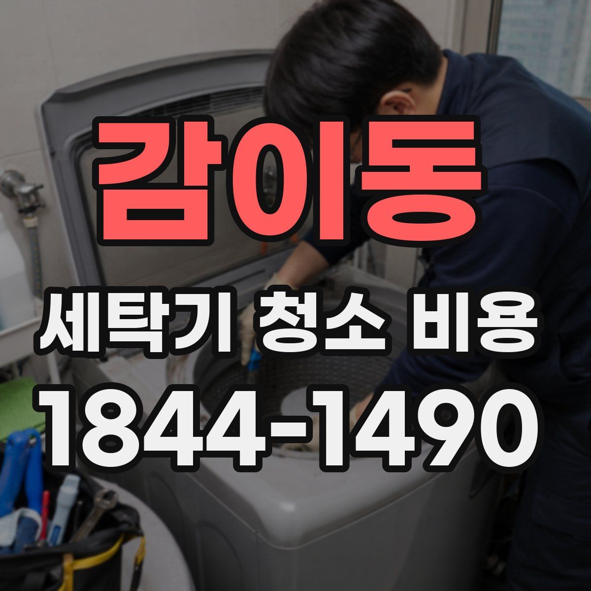 감이동 세탁기 청소 비용