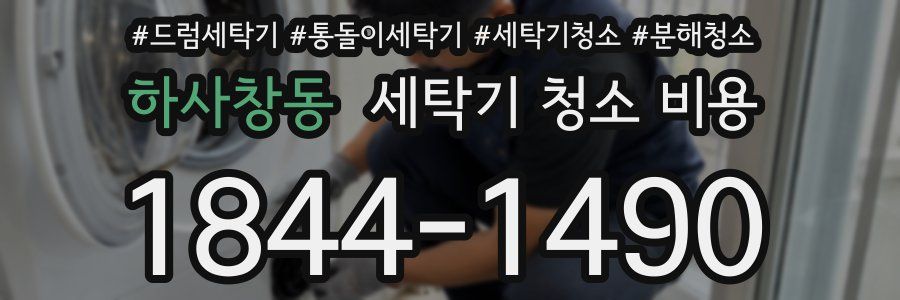 하사창동 세탁기 청소 비용
