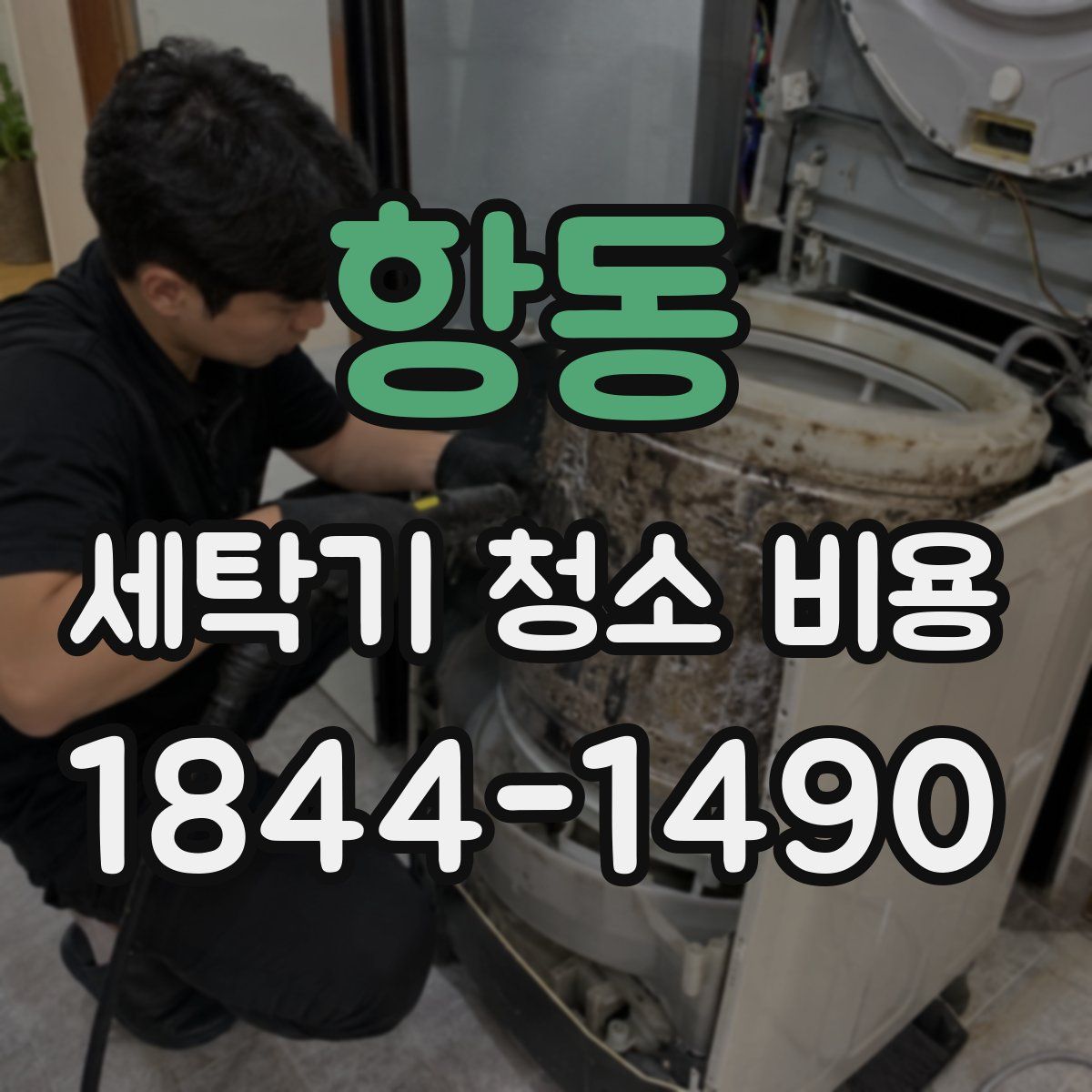 항동 세탁기 청소 비용