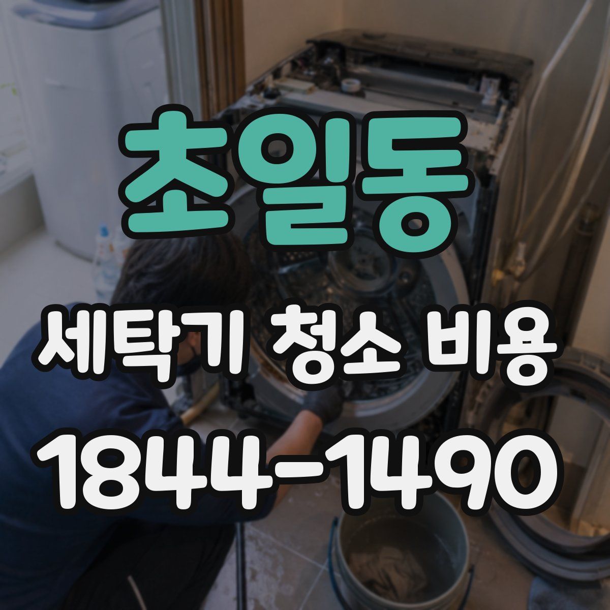 초일동 세탁기 청소 비용