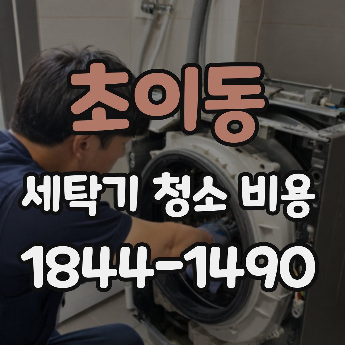 초이동 세탁기 청소 비용