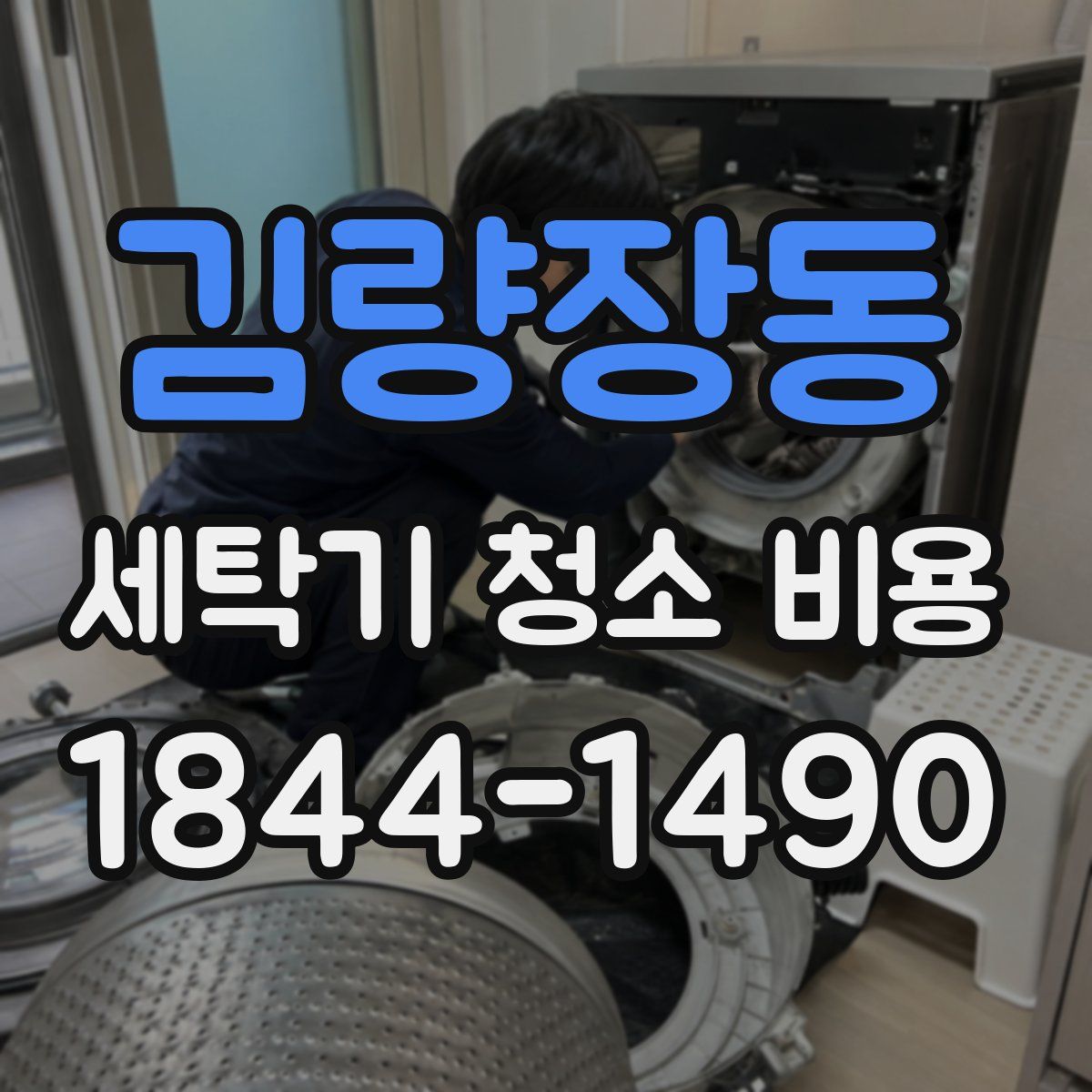 김량장동 세탁기 청소 비용