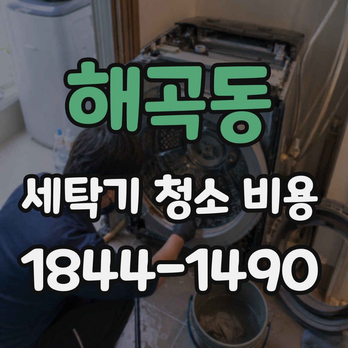 해곡동 세탁기 청소 비용