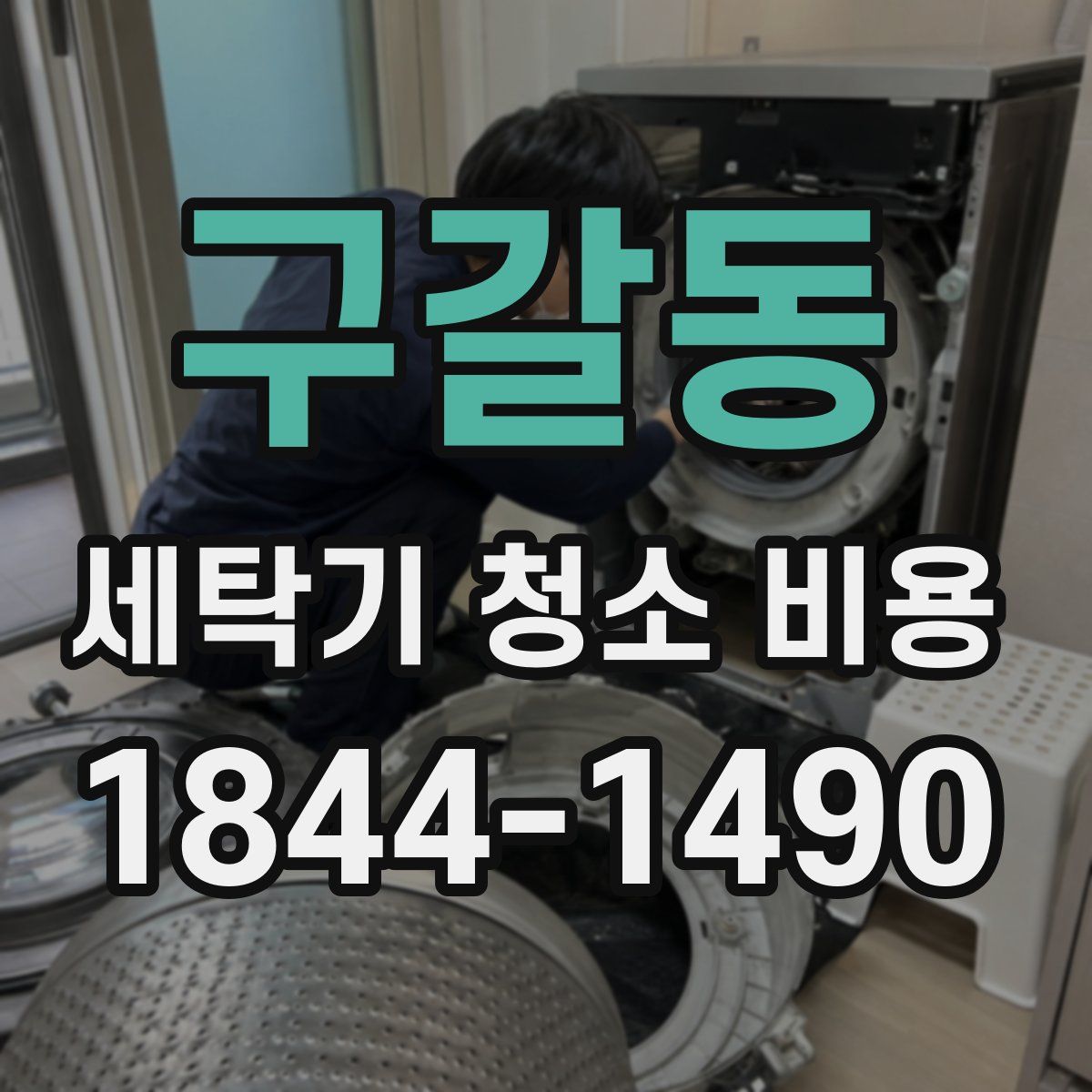 구갈동 세탁기 청소 비용