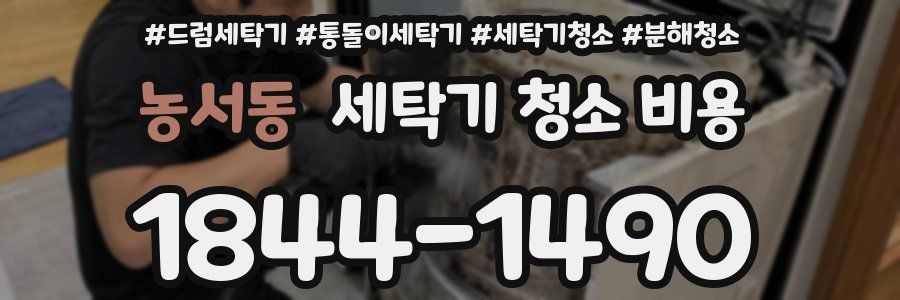 농서동 세탁기 청소 비용