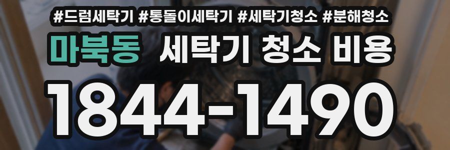 마북동 세탁기 청소 비용