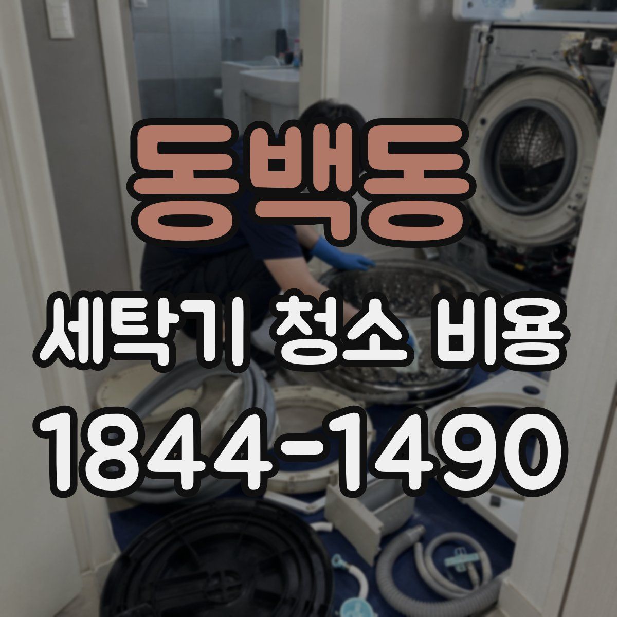 동백동 세탁기 청소 비용