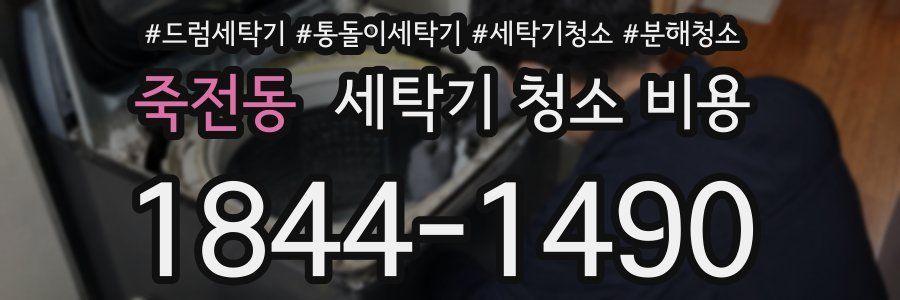 죽전동 세탁기 청소 비용