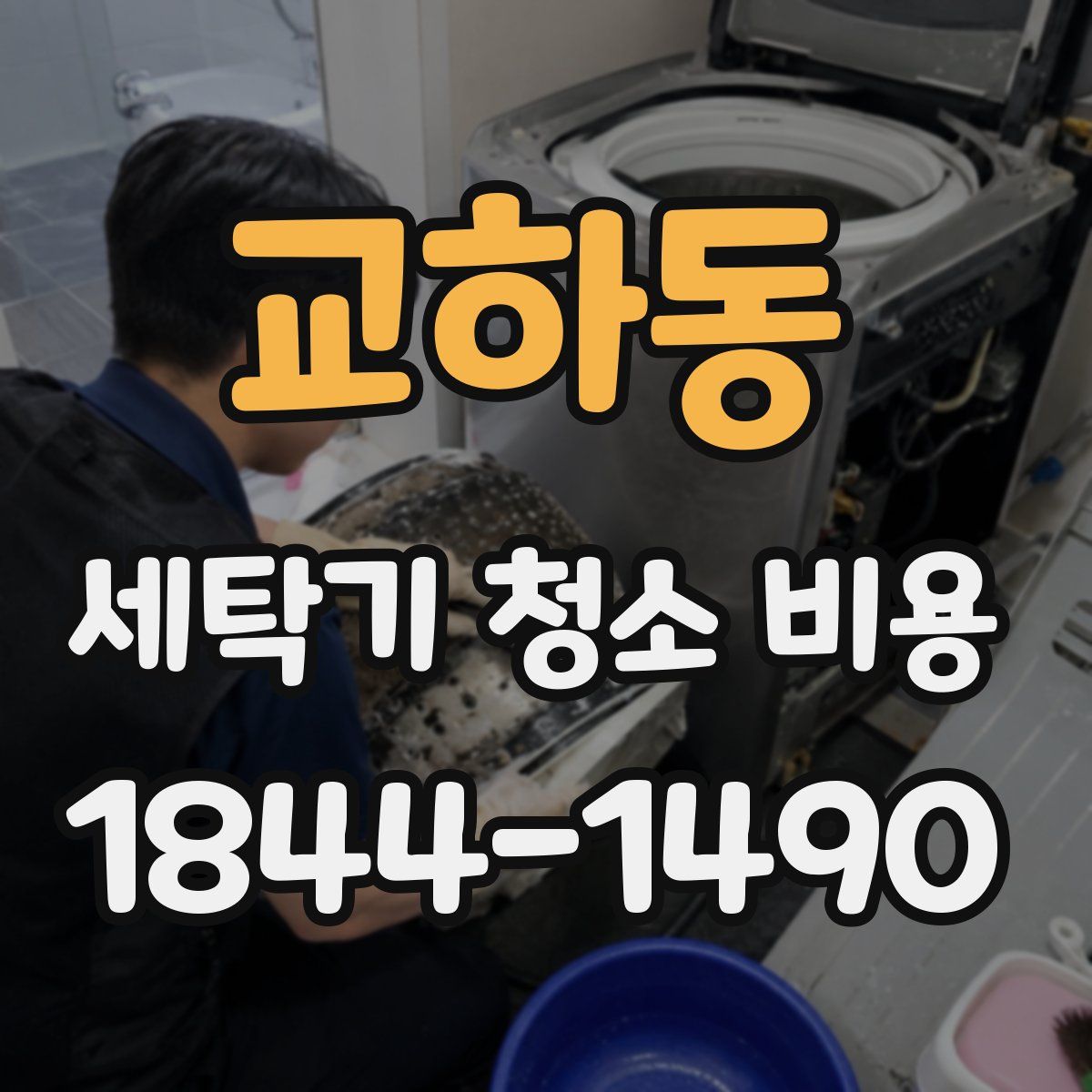 교하동 세탁기 청소 비용