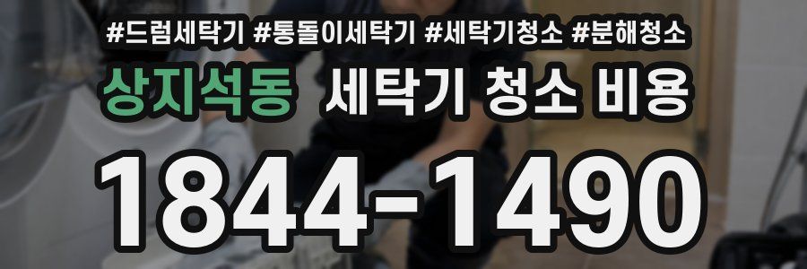 상지석동 세탁기 청소 비용