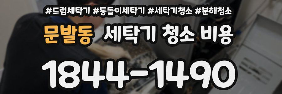 문발동 세탁기 청소 비용