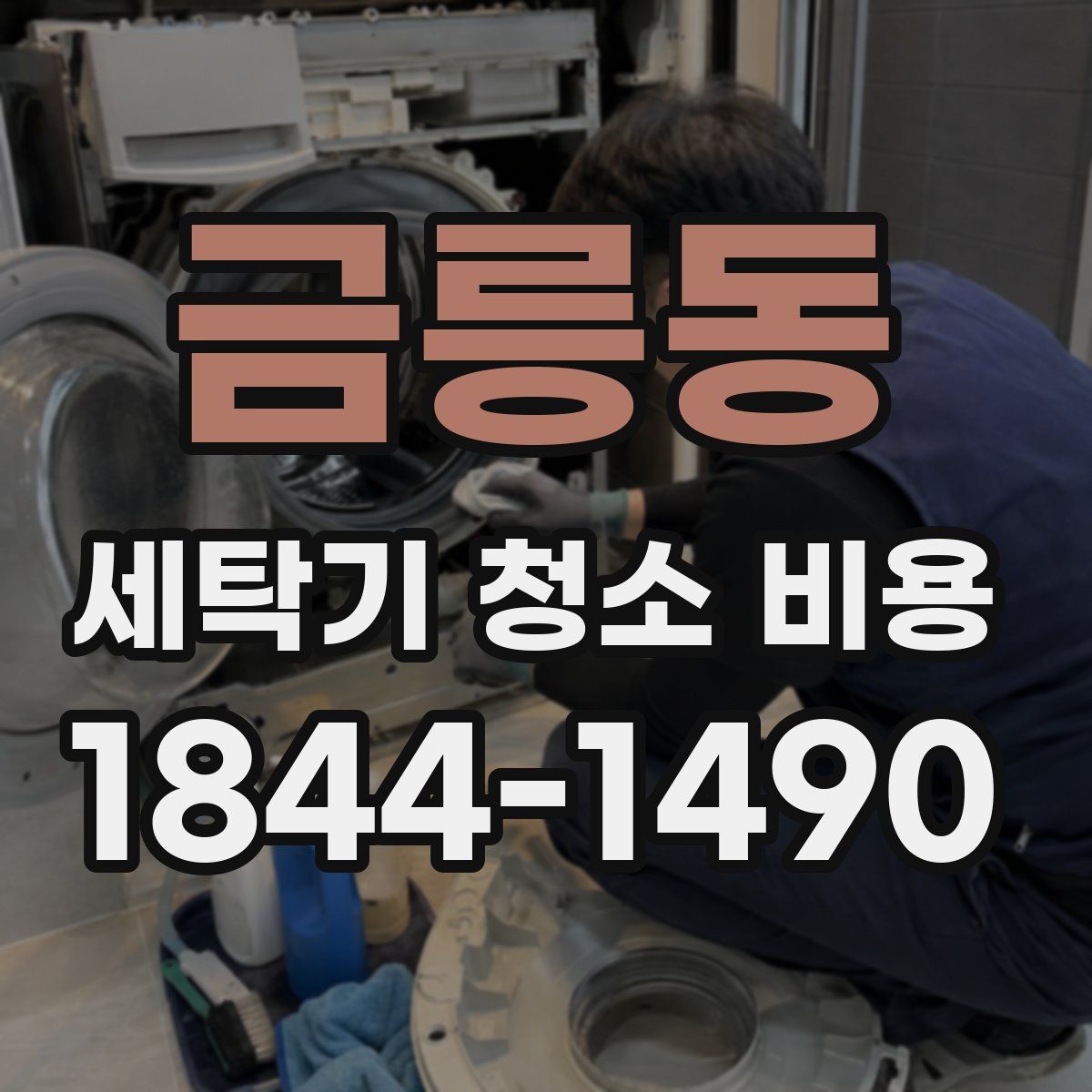 금릉동 세탁기 청소 비용