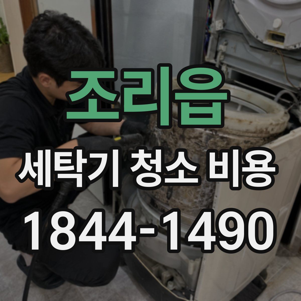 조리읍 세탁기 청소 비용