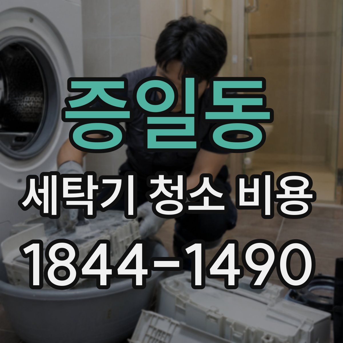 증일동 세탁기 청소 비용
