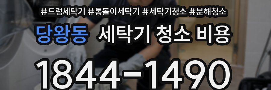 당왕동 세탁기 청소 비용