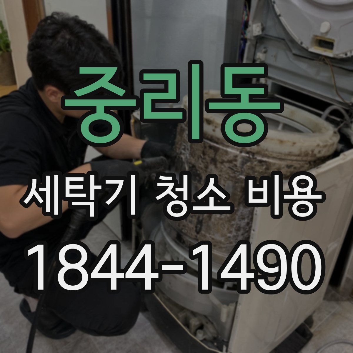 중리동 세탁기 청소 비용