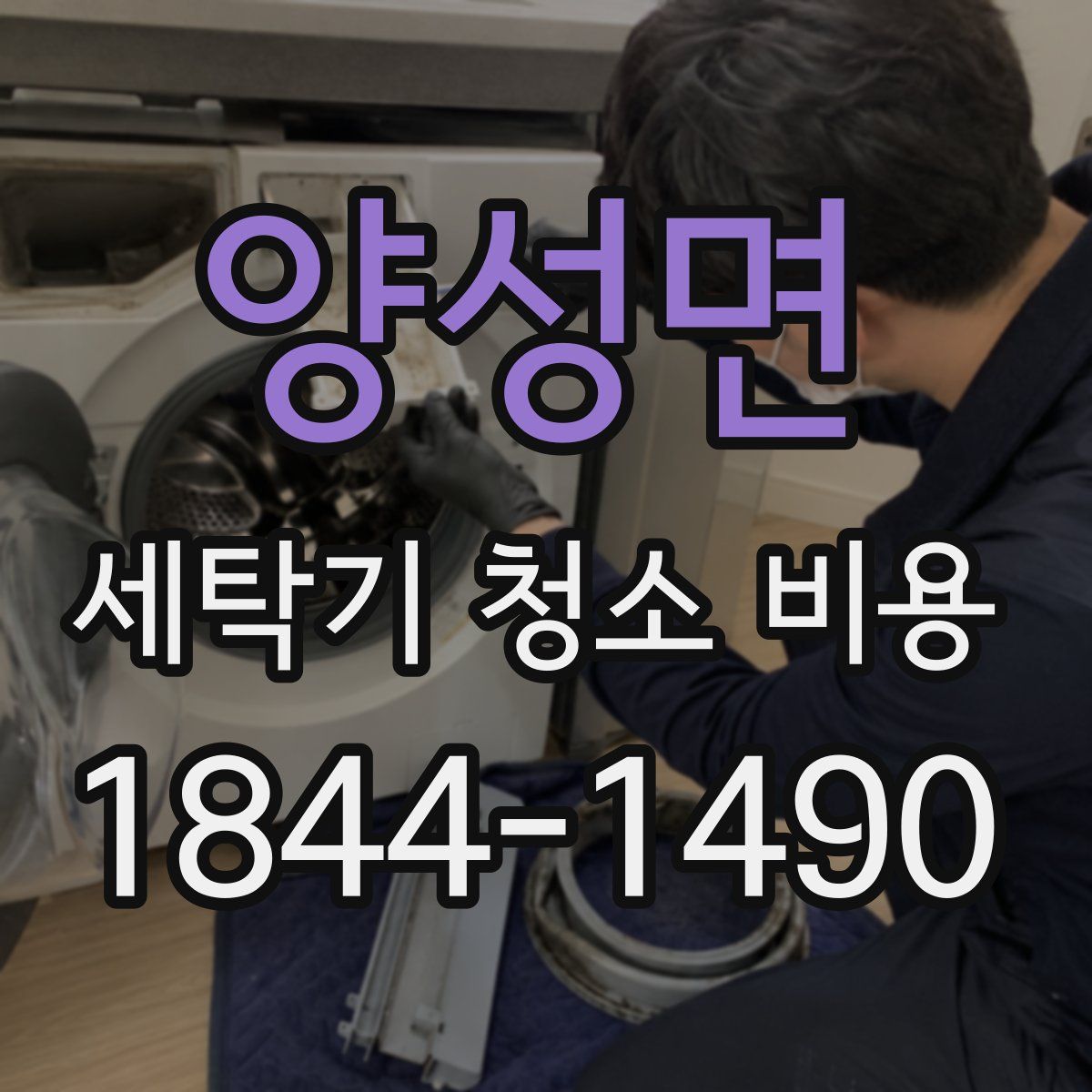 양성면 세탁기 청소 비용