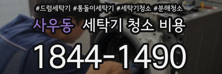 사우동 세탁기 청소 비용