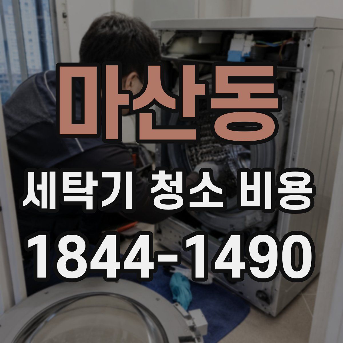 마산동 세탁기 청소 비용
