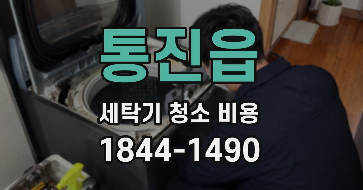 통진읍 세탁기 청소 비용