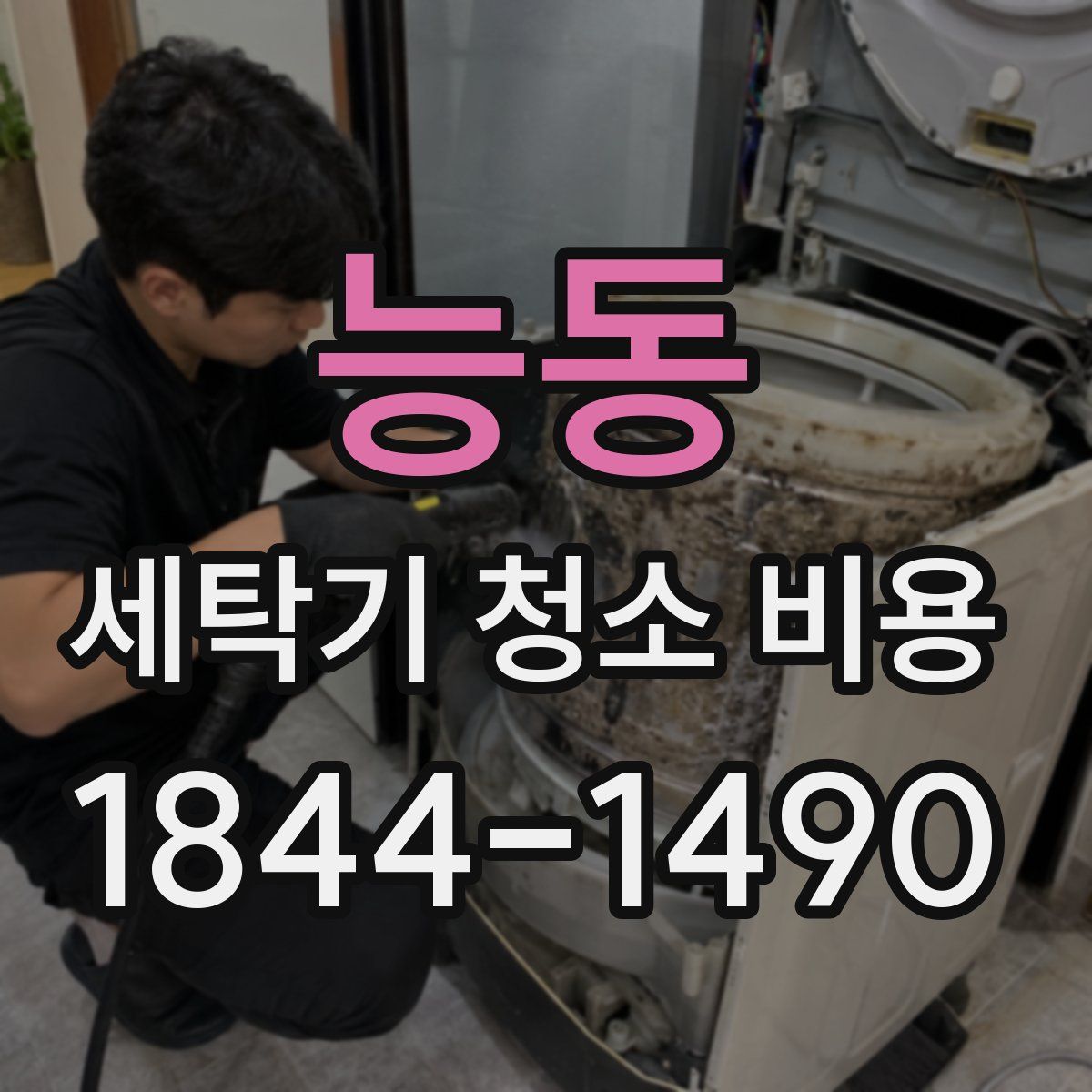 능동 세탁기 청소 비용