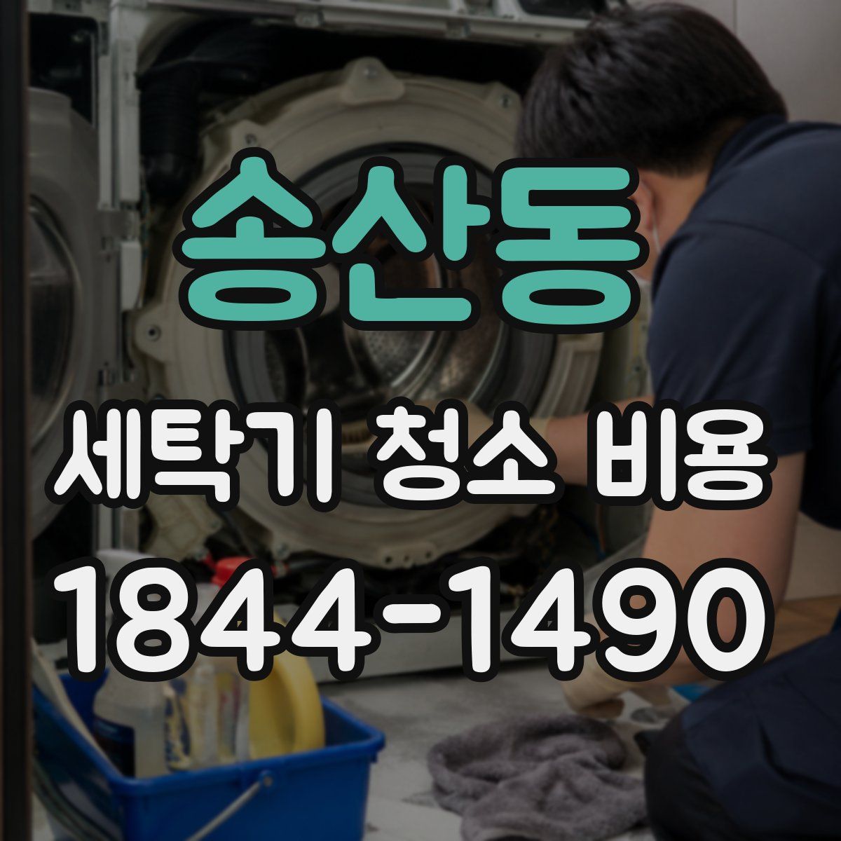 송산동 세탁기 청소 비용
