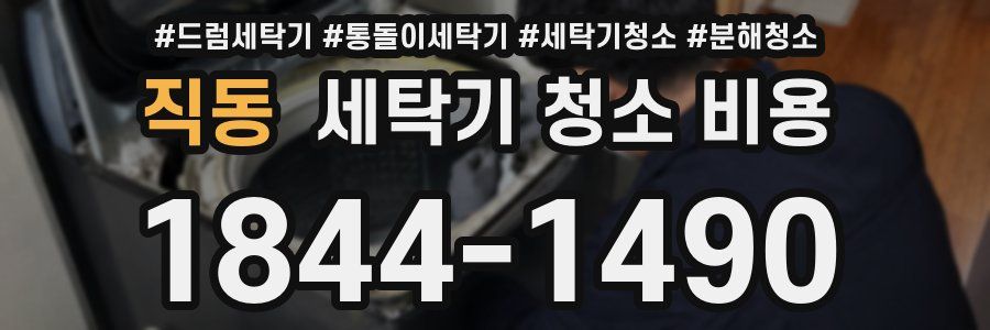 직동 세탁기 청소 비용