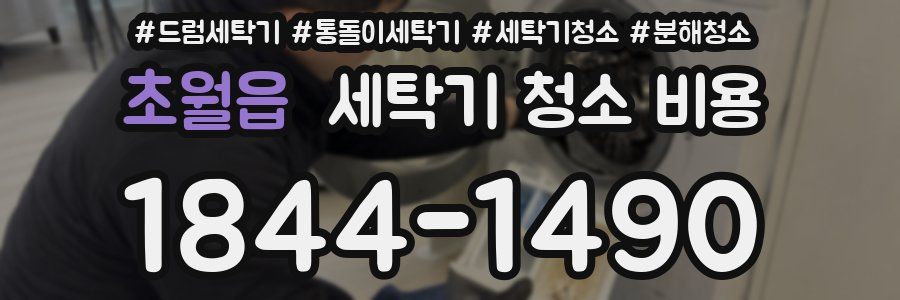 초월읍 세탁기 청소 비용
