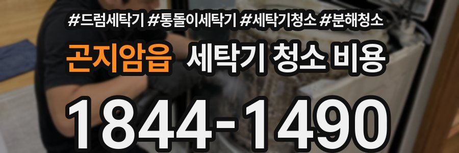 곤지암읍 세탁기 청소 비용